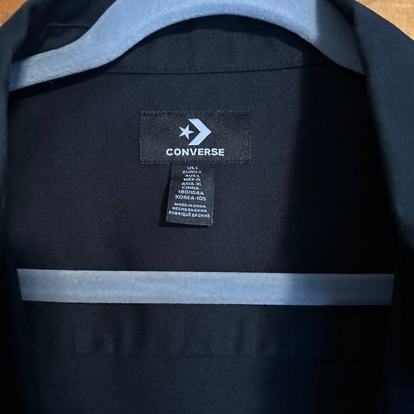 Converse Black Work Style Button Up - Picture 6 of 7